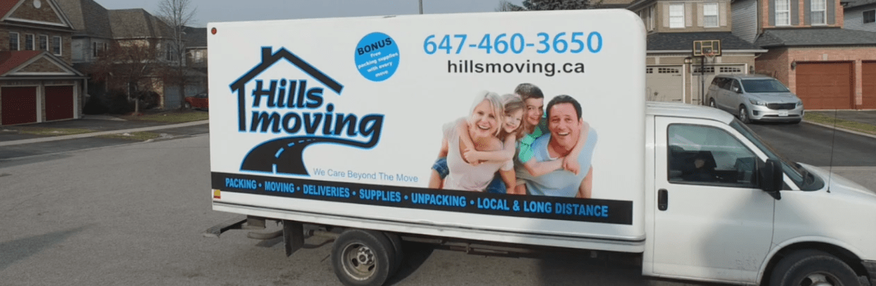 Hills Moving Cube Van